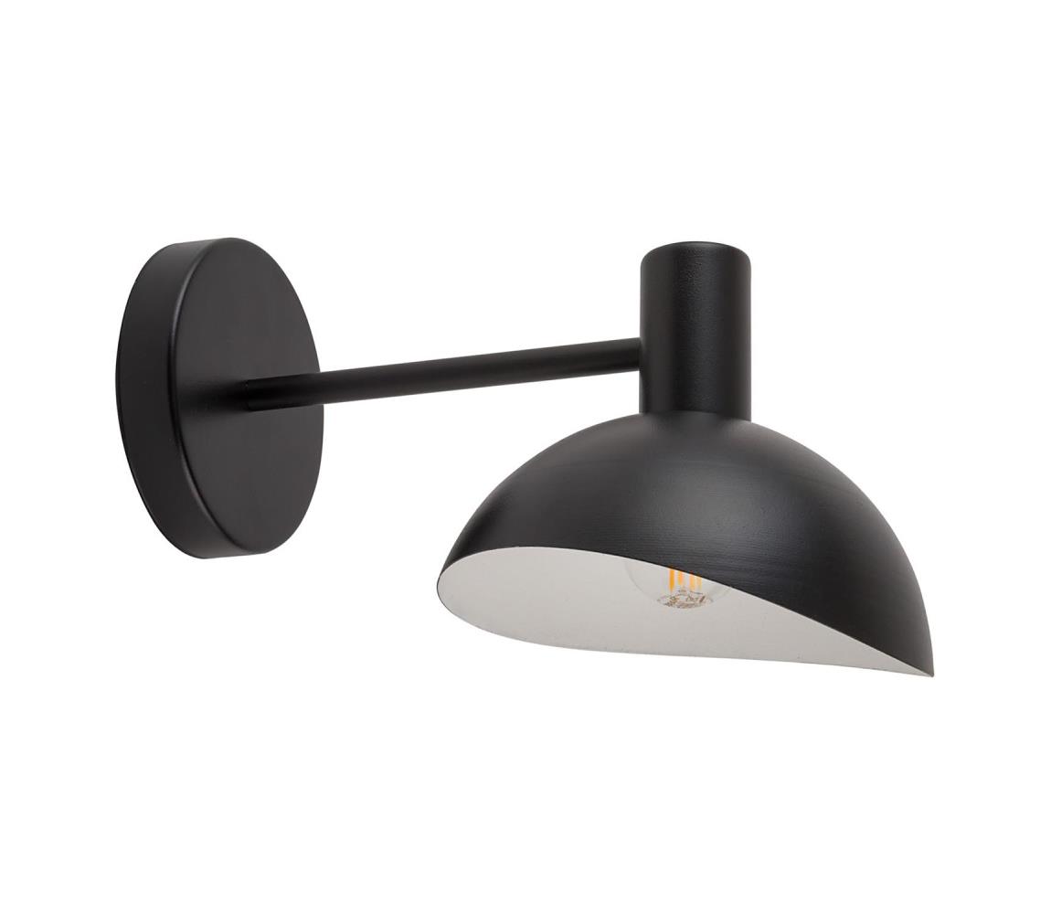  Nástenná lampa ARTIS 1xE14/40W/230V čierna 