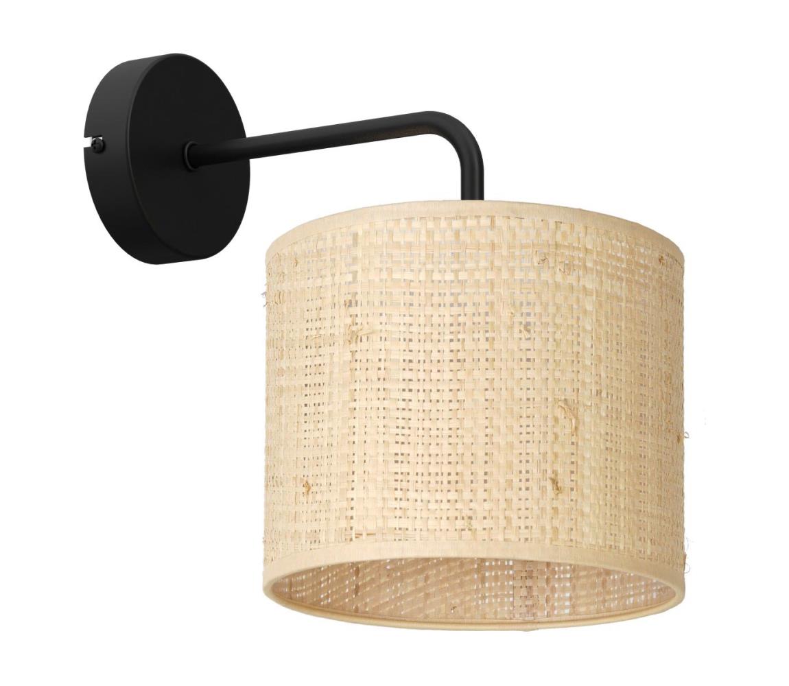  Nástenná lampa RATTAN 1xE27/60W/230V ratan 