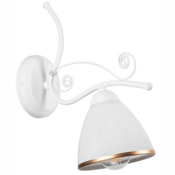 Nástenná lampa RETRO II 1xE27/60W/230V biela