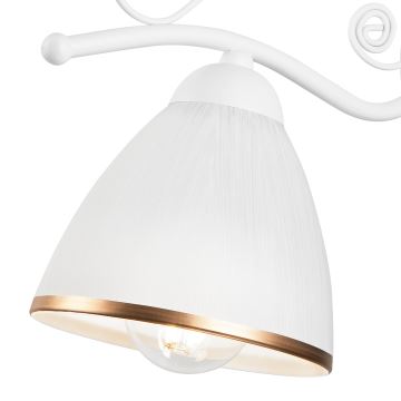 Nástenná lampa RETRO II 1xE27/60W/230V biela