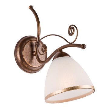 Nástenná lampa RETRO II 1xE27/60W/230V bronz patina