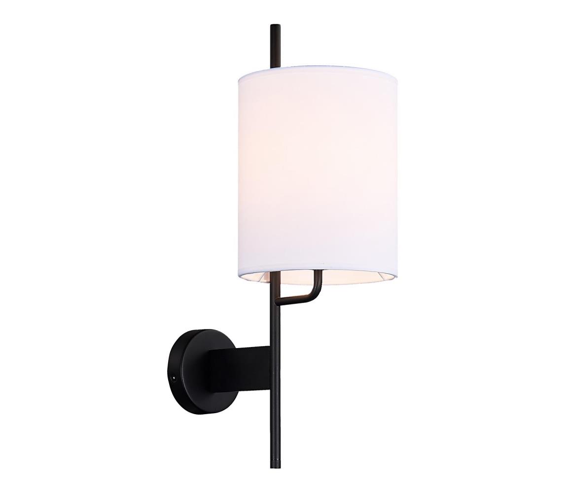  Nástenná lampa TOKYO 1xE27/40W/230V čierna/biela 