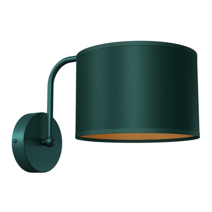 Nástenná lampa VERDE 1xE27/60W/230V zelená