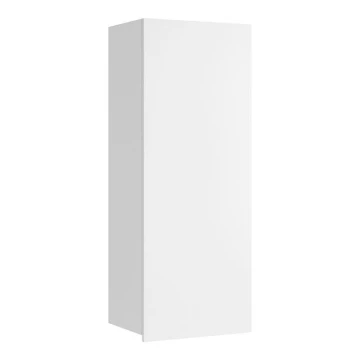 Nástenná skrinka PAVO 117x45 cm lesklá biela