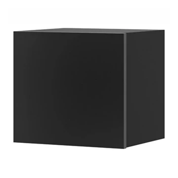 Nástenná skrinka PAVO 34x34 cm lesklá čierna