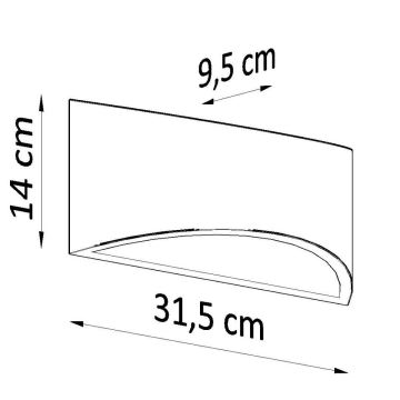 Nástenné svietidlo VIXEN 2xG9/40W/230V