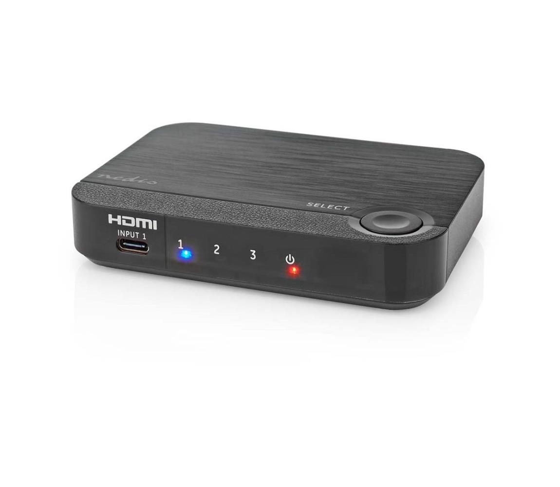   VCON6420AT - Profesionálny trojportový HDMI prevodník 4K USB-C na HDMI 