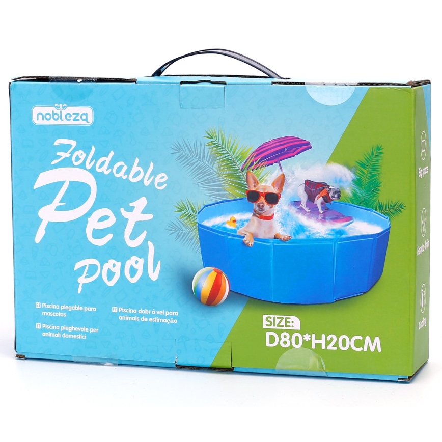 Nobleza - Skladací bazén pre psov pr. 0,8 m