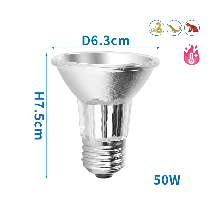 Nobleza - UVB Žiarovka do terárií E27/50W/230V