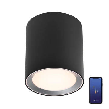 Nordlux - LED Stmievateľné kúpeľňové bodové svietidlo LANDON SMART LED/8W/230V 2700-6500K IP44 čierna