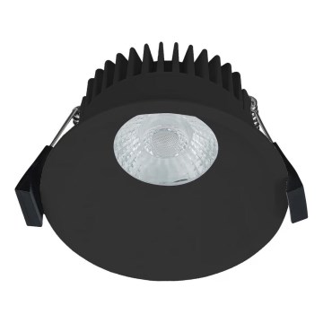 Nordlux - LED Stmievateľné kúpeľňové podhľadové svietidlo ALBRIC LED/8W/230V IP44 čierna