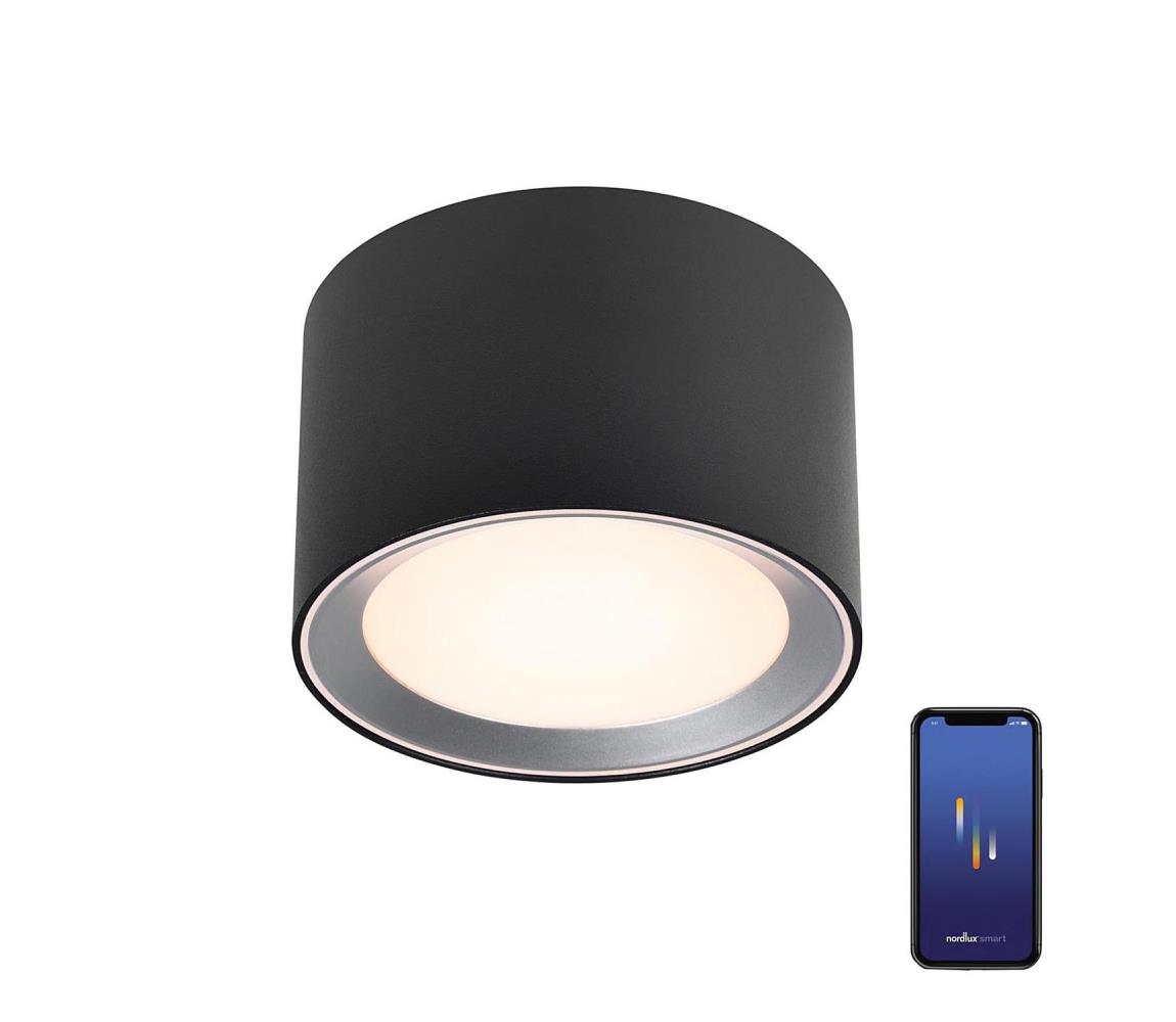 Nordlux Nordlux -LED Stmievateľné kúpeľňové svietidlo LANDON SMART LED/8W/230V IP44 čierna 