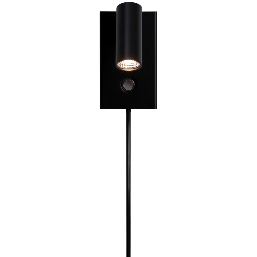 Nordlux - LED Stmievateľné nástenné bodové svietidlo OMARI LED/3,2W/230V čierna