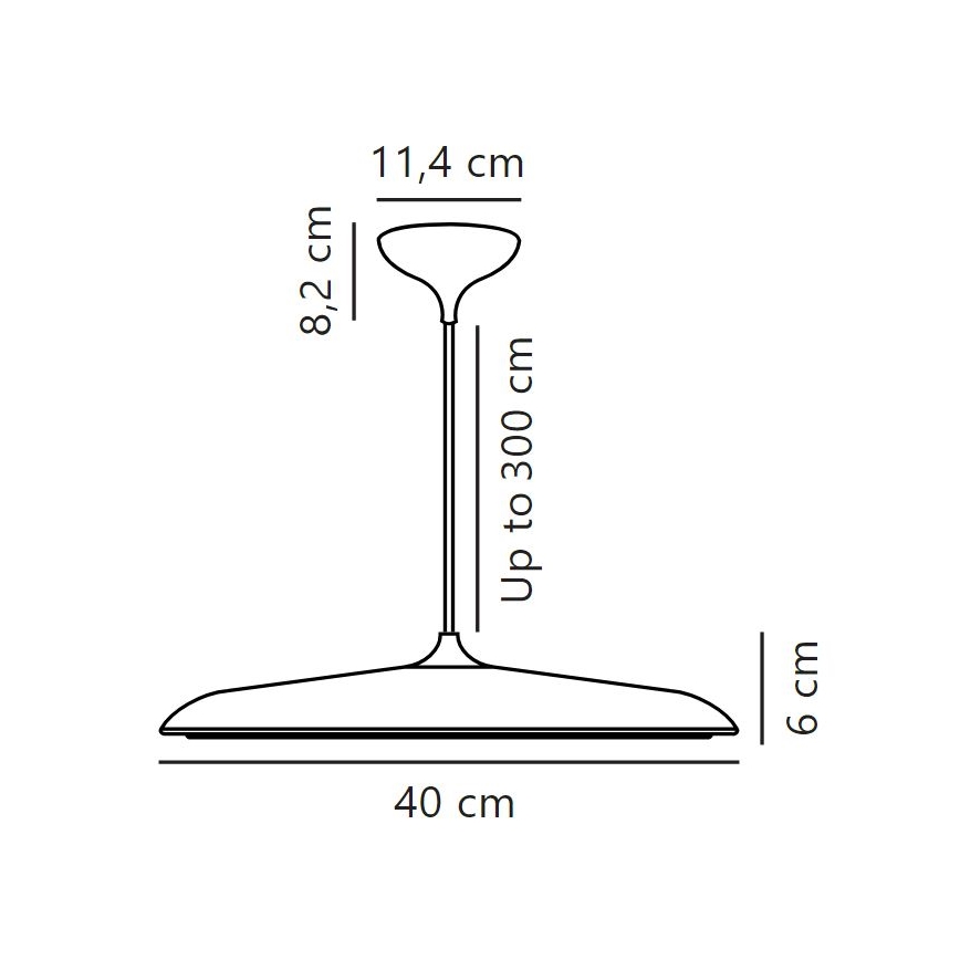 Nordlux - LED Stmievateľný luster na lanku ARTIST LED/24W/230V pr. 40 cm medená