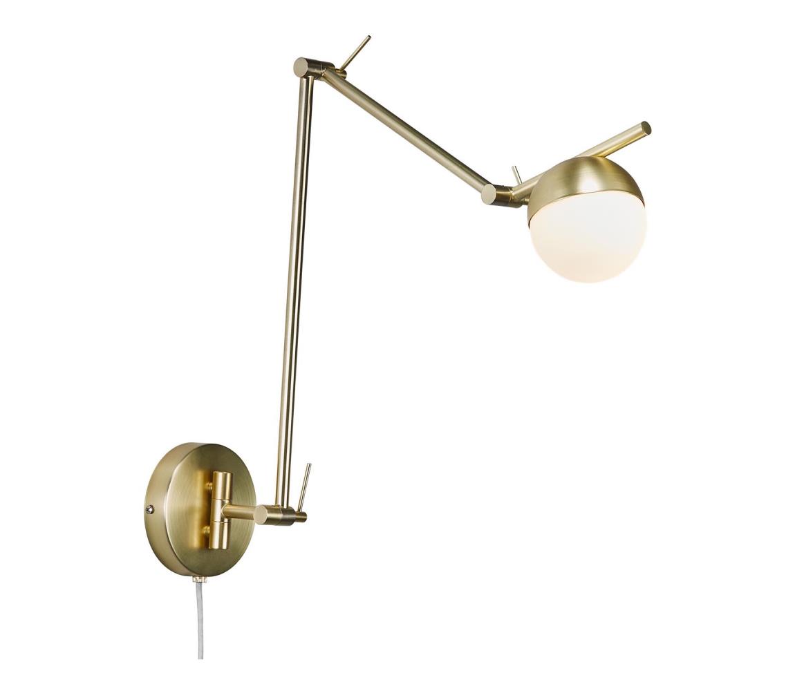 Nordlux Nordlux - Nástenná lampa CONTINA 1xG9/5W/230V mosadz 