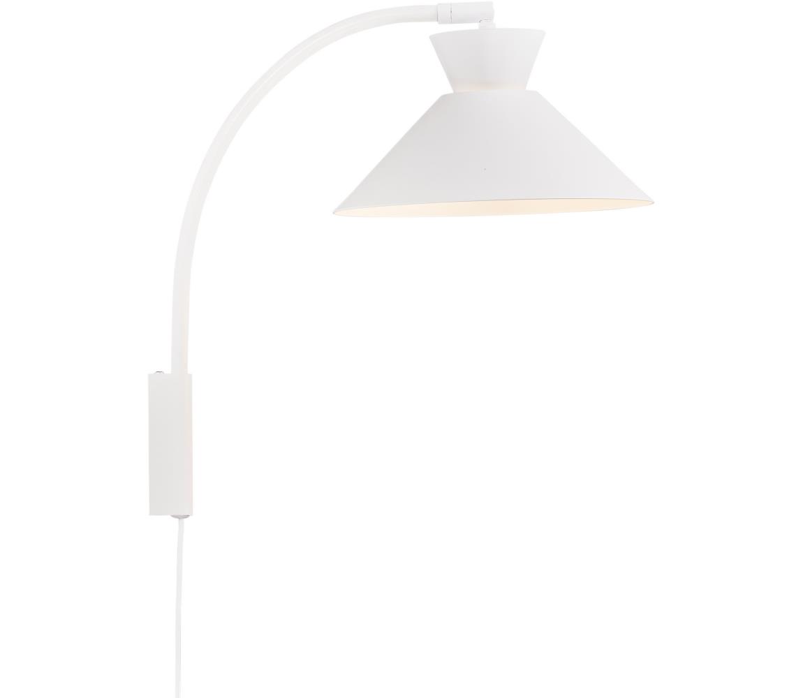 Nordlux Nordlux - Nástenná lampa DIAL 1xE27/40W/230V biela 