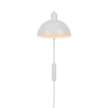 Nordlux - Nástenná lampa ELLEN 1xE14/40W/230V biela