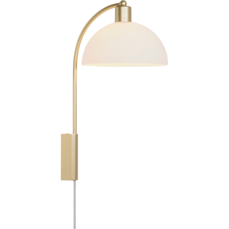 Nordlux - Nástenná lampa ELLEN 1xE14/40W/230V zlatá