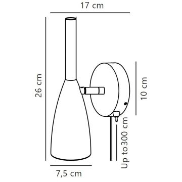 Nordlux - Nástenné bodové svietidlo PURE 1xGU10/8W/230V biela