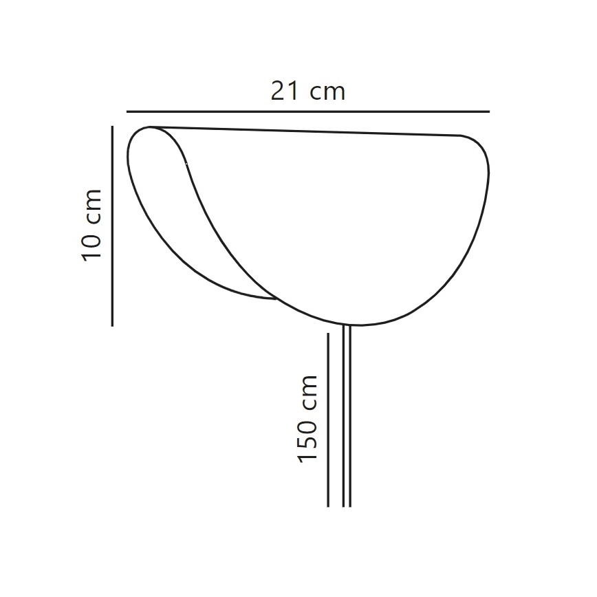 Nordlux - Nástenné svietidlo MODEL 1xE14/25W/230V zelená