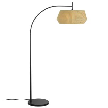 Nordlux - Stojacia lampa DICTE 1xE27/60W/230V čierna/béžová