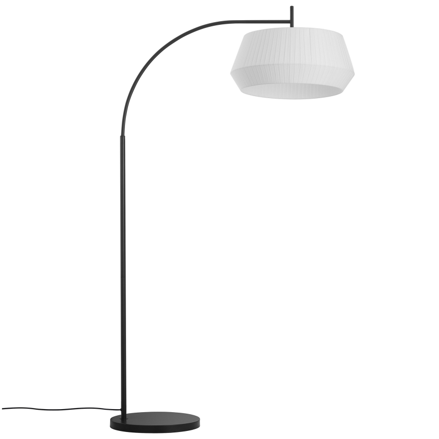 Nordlux - Stojacia lampa DICTE 1xE27/60W/230V čierna/biela