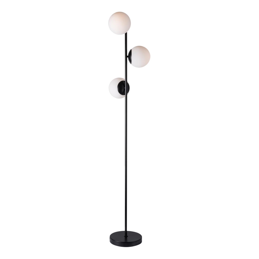 Nordlux - Stojacia lampa LILLY 3xE14/25W/230V čierna