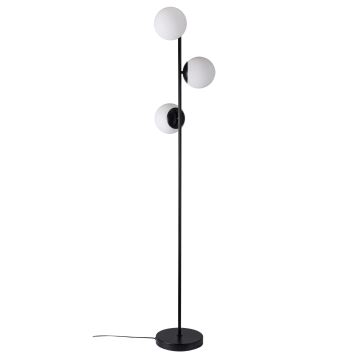 Nordlux - Stojacia lampa LILLY 3xE14/25W/230V čierna