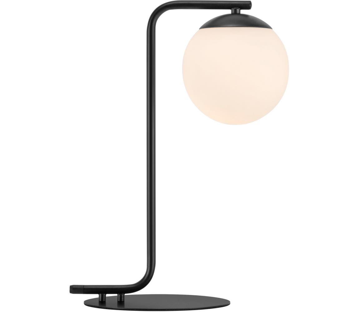 Nordlux Nordlux - Stolná lampa GRANT 1xE14/40W/230V čierna 