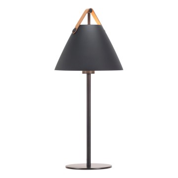 Nordlux - Stolná lampa STRAP 1xE27/40W/230V čierna