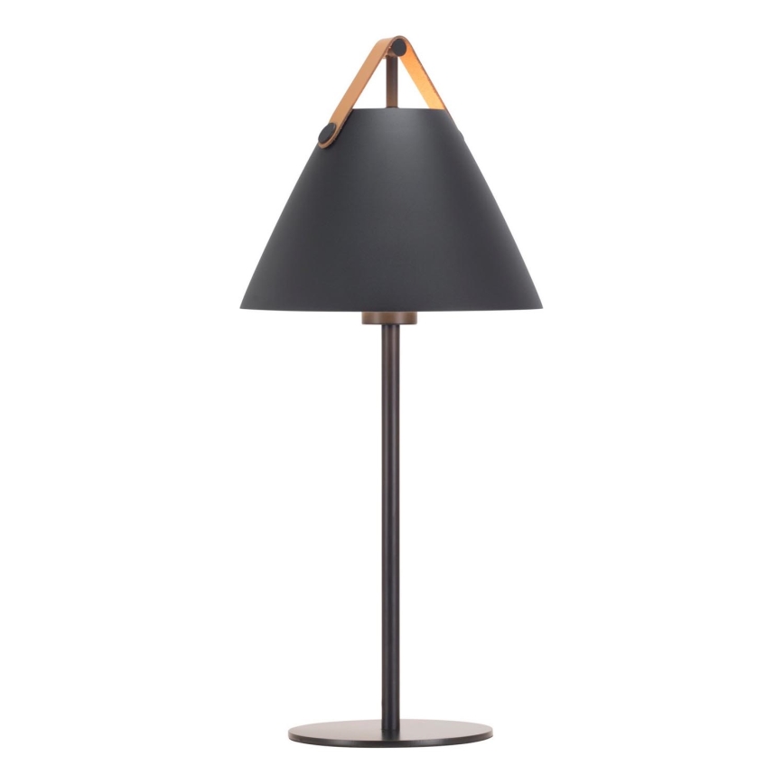 Nordlux - Stolná lampa STRAP 1xE27/40W/230V čierna