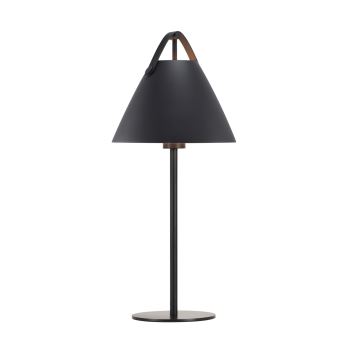 Nordlux - Stolná lampa STRAP 1xE27/40W/230V čierna