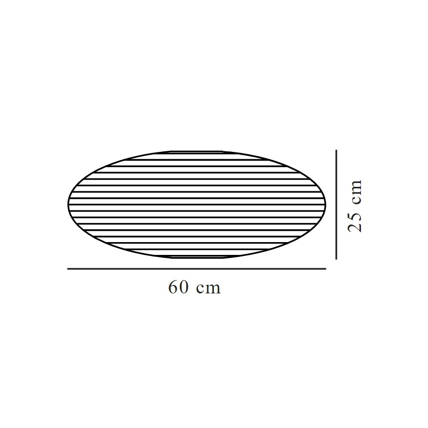 Nordlux - Tienidlo VILLO E27 pr. 60 cm béžová