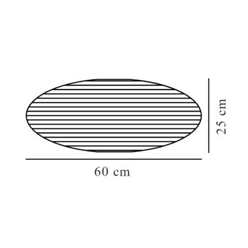 Nordlux - Tienidlo VILLO E27 pr. 60 cm fialová