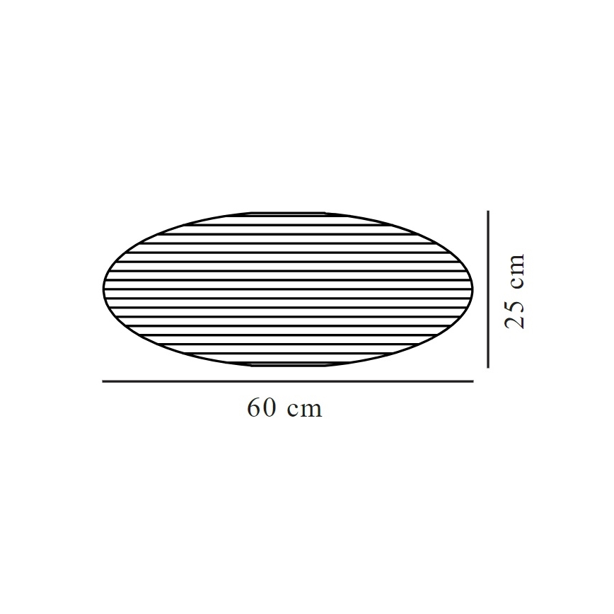 Nordlux - Tienidlo VILLO E27 pr. 60 cm šedá