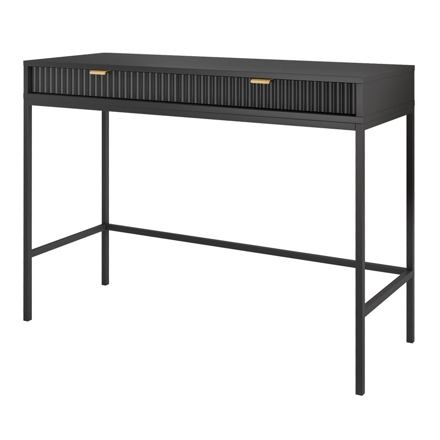 Odkladací stolík NOVA 77x104 cm čierna