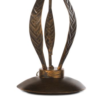 ONLI - Stolná lampa ALGA 3xE14/6W/230V 61 cm bronzová