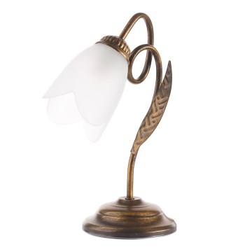ONLI - Stolná lampa DOPPIO GIRO 1xE14/6W/230V bronzová