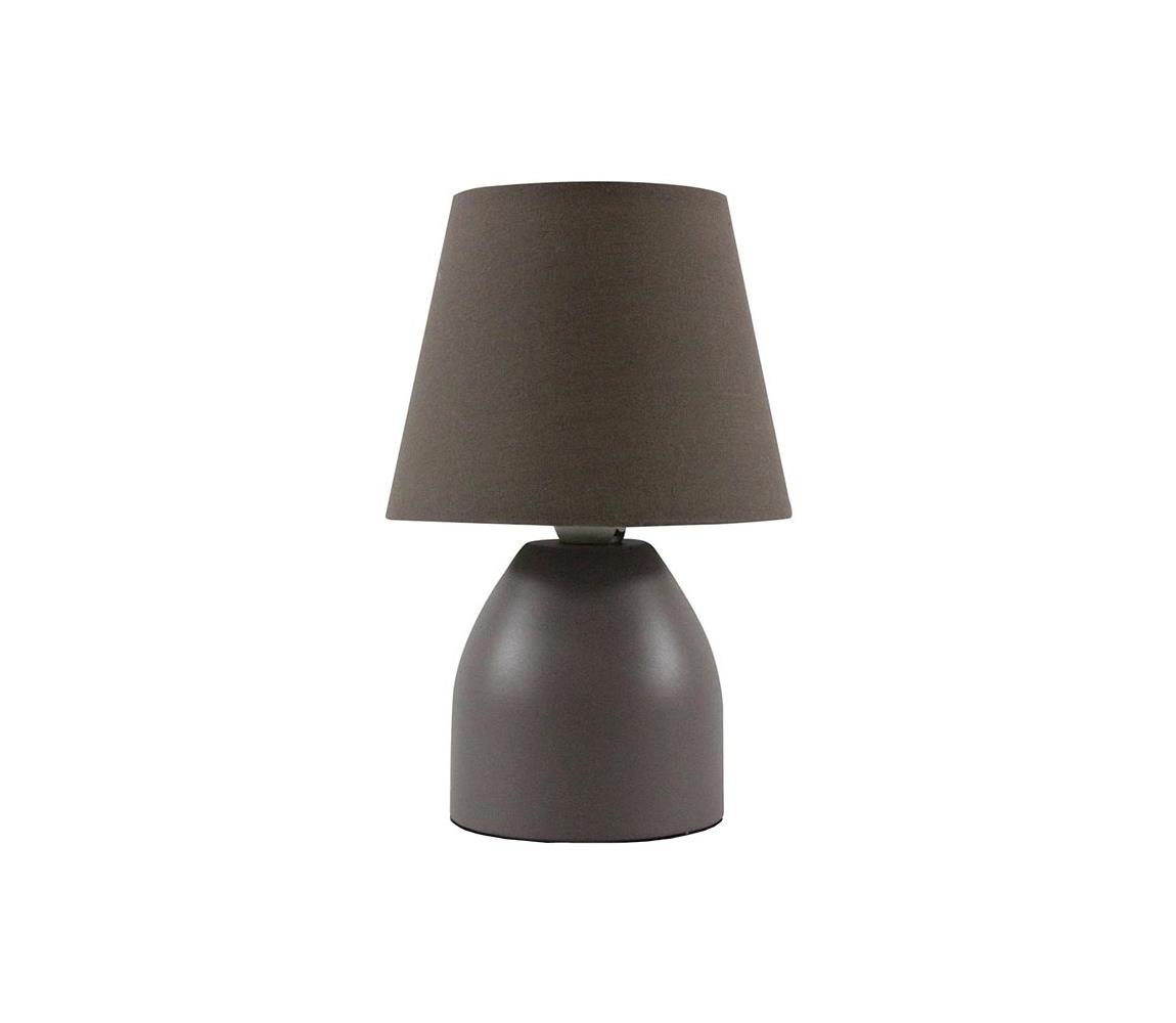 ONLI ONLI - Stolná lampa NANO 1xE14/6W/230V hnedá 19 cm 