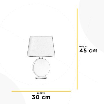 ONLI - Stolná lampa ZEN 1xE27/22W/230V 46 cm