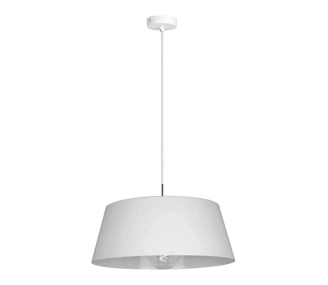   62001654 - Luster na lanku FIONA 1xE27/60W/230V ø 48 cm biela 