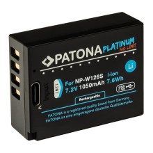 PATONA - Aku Fuji NP-W126S 1050mAh Li-Ion Platinum USB-C nabíjanie