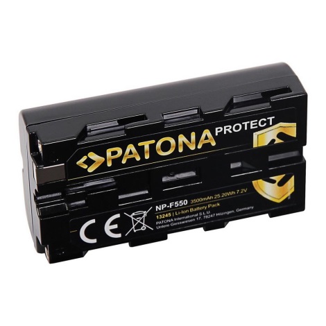 PATONA - Aku Sony NP-F550 3500mAh Li-Ion 7,2V Protect