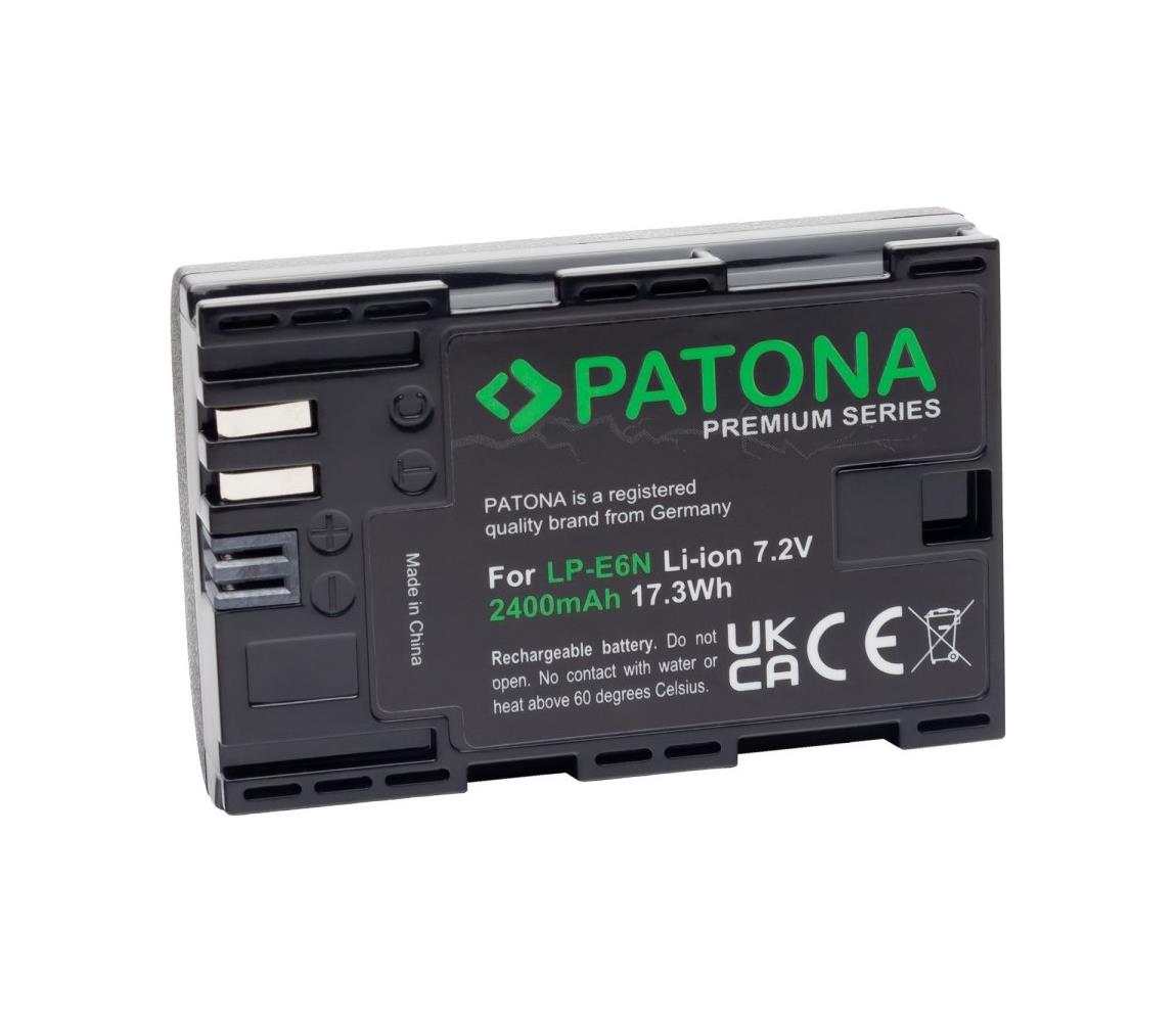 PATONA PATONA - Batéria Canon LP-E6N 2400mAh Li-Ion Premium 80D 