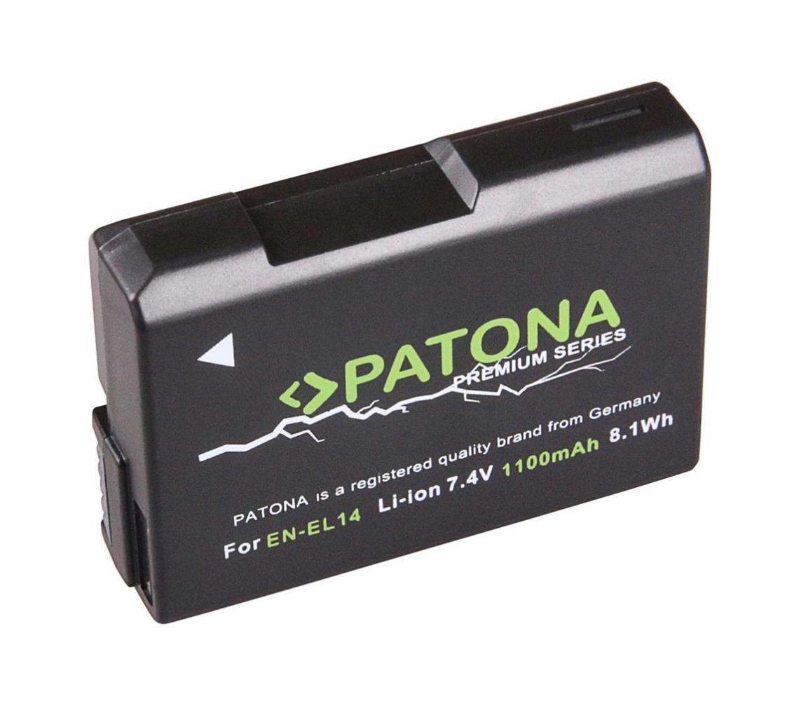 PATONA PATONA - Batéria Nikon EN-EL14 1100mAh Li-Ion Premium 