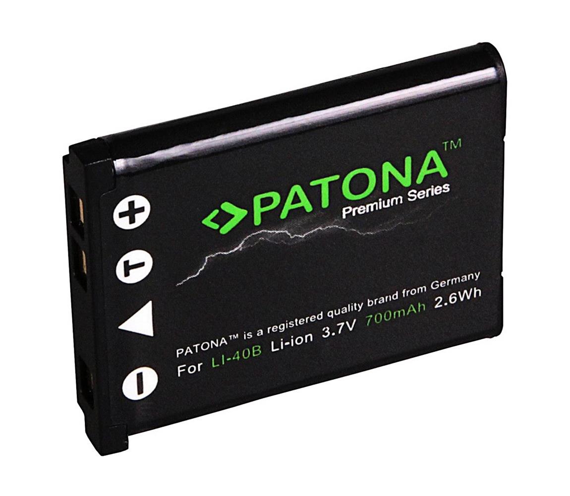 PATONA PATONA - Batéria Olympus Li-40B 700mAh Li-Ion Premium 