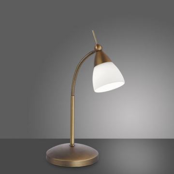 Paul Neuhaus 4001-11 - LED Stmievateľná dotyková stolná lampa PINO 1xG9/3W/230V mosadz