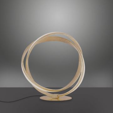 Paul Neuhaus 4531-12 - LED Stmievateľná stolná lampa MELINDA LED/18W/230V zlatá