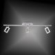 Paul Neuhaus 6959-55 - LED Bodové svietidlo INIGO 3xLED/4,2W/230V