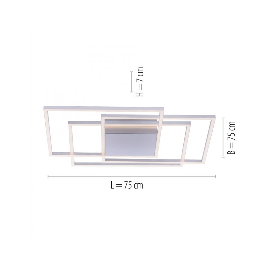 Paul Neuhaus 8256-55 - LED Stmievateľné stropné svietidlo INIGO 3xLED/16W/230V